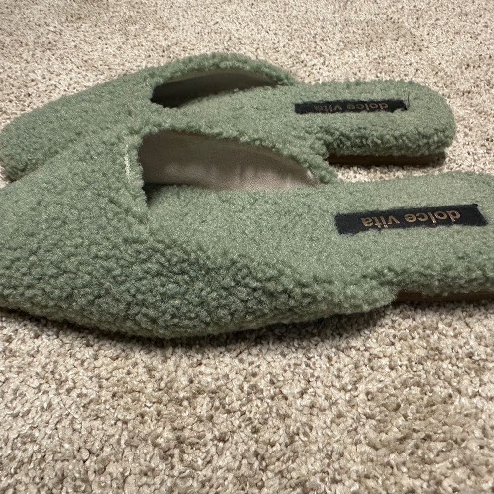 Saydee Faux Fur Slipper Mule - Dolce Vita